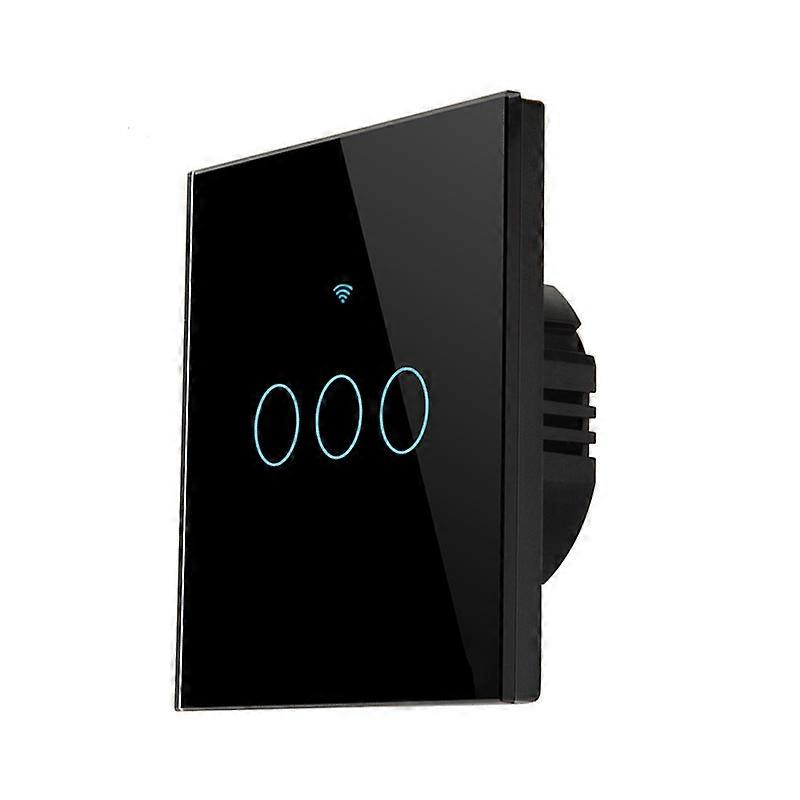 2/3/4 Gang Smart Light Switch Tuya Touch App Control NO Neutral Wire Required