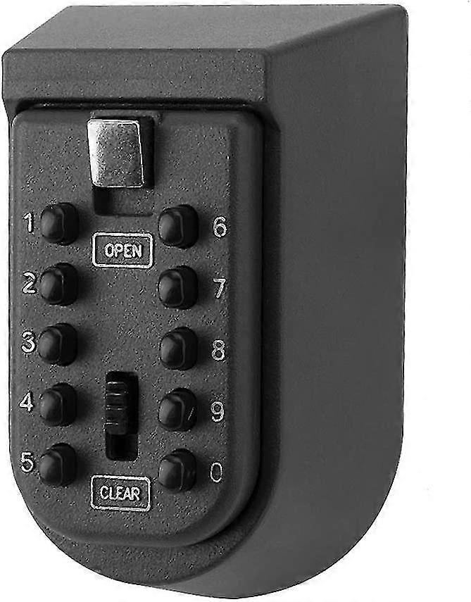 Key Safe, 10 Keys Password Key Safe Wall Mount Key Box Key Box Safe Security Key Storage Box