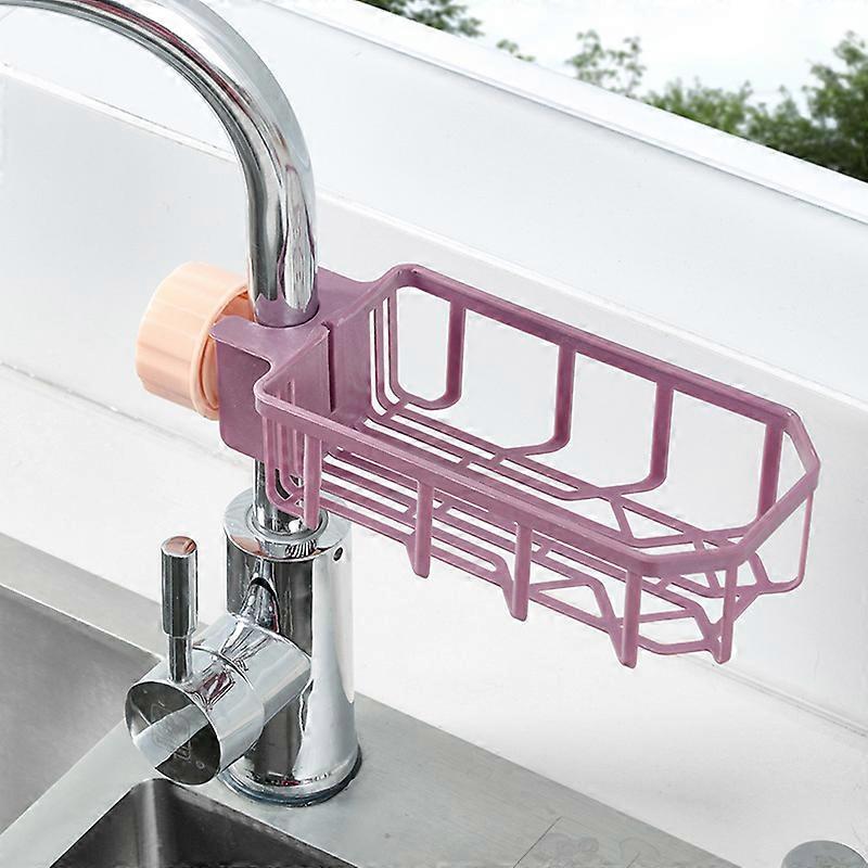 1pc Faucet Rack Durable Sink Storage Organize