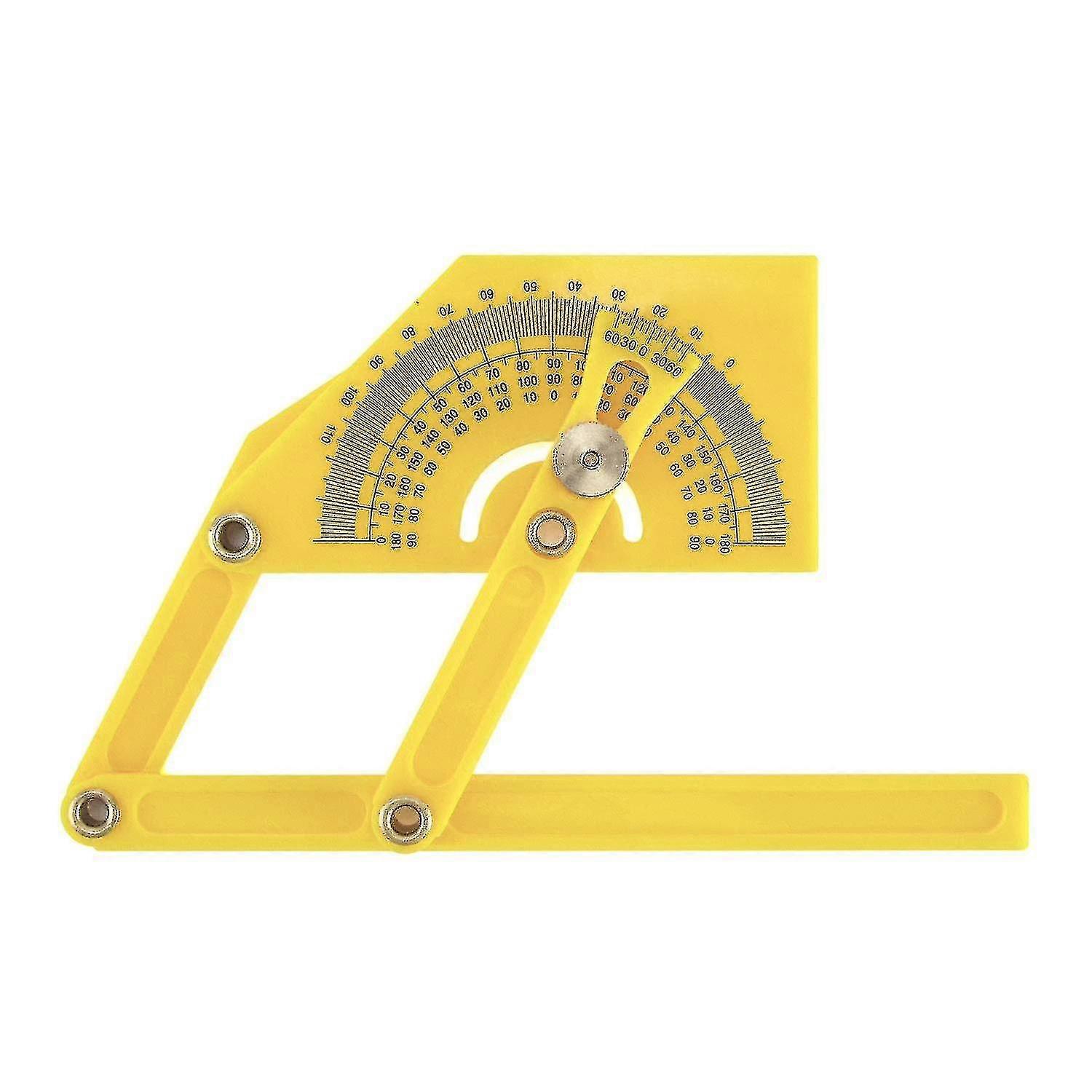 Plastic Measure Arm Protractor 0-180 Angle Finder Gauge Tool