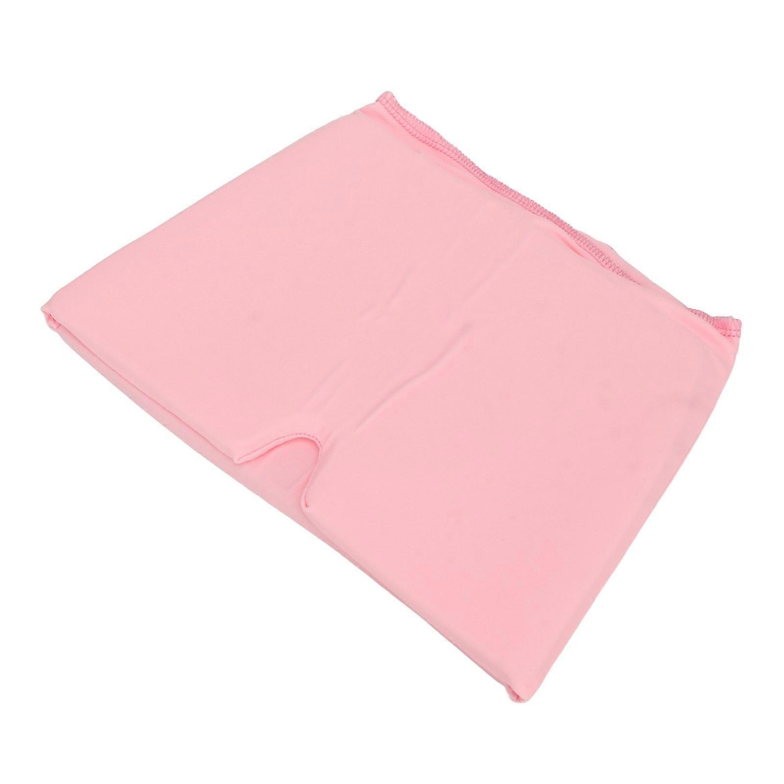 Cold Compress Head Wrap Relieve Migraine Double Layers Stretchable Cooling Headache Hat Pink