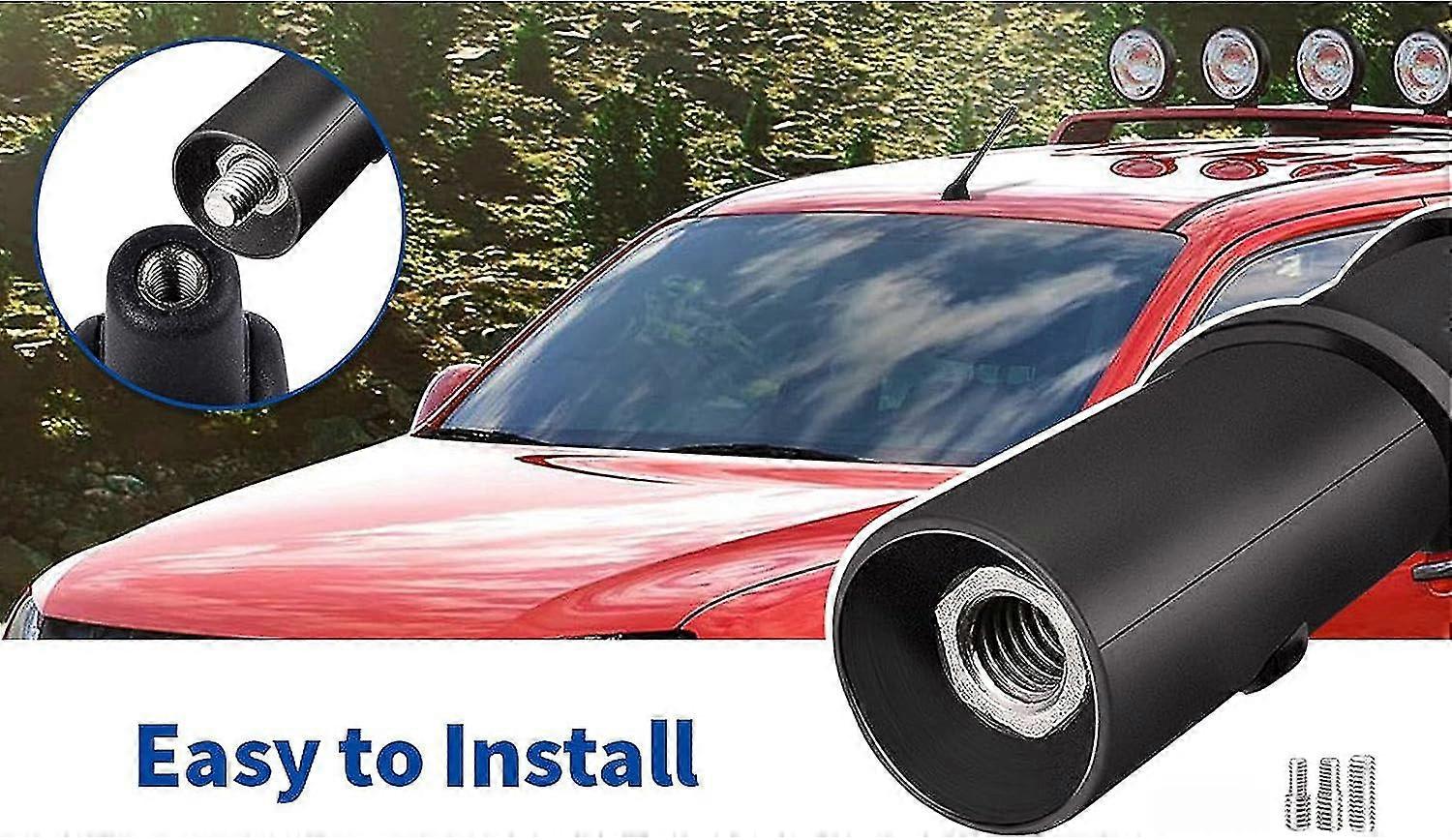 ABSOPRO Antennenmast 18,5cm - Ersatz Für Kia Borrego Forte Rio Sportage