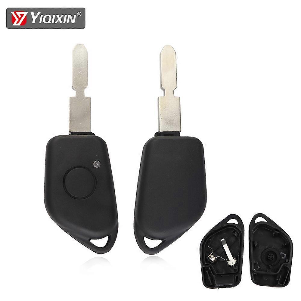 1 Button Remote Key Shell For Citroen For Peugeot 106 205 206 306 405 406 Car Key Remote Case With Uncut 406 Blade