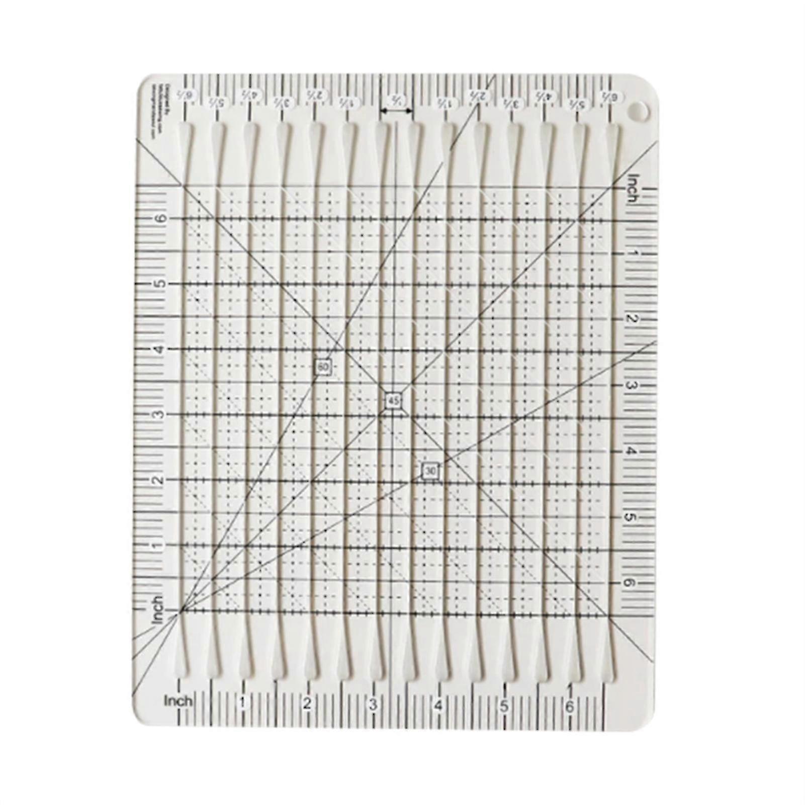 Quilt Cutting Ruler Acrylic DIY Crafts Patchwork Sewing Template 6/12inch