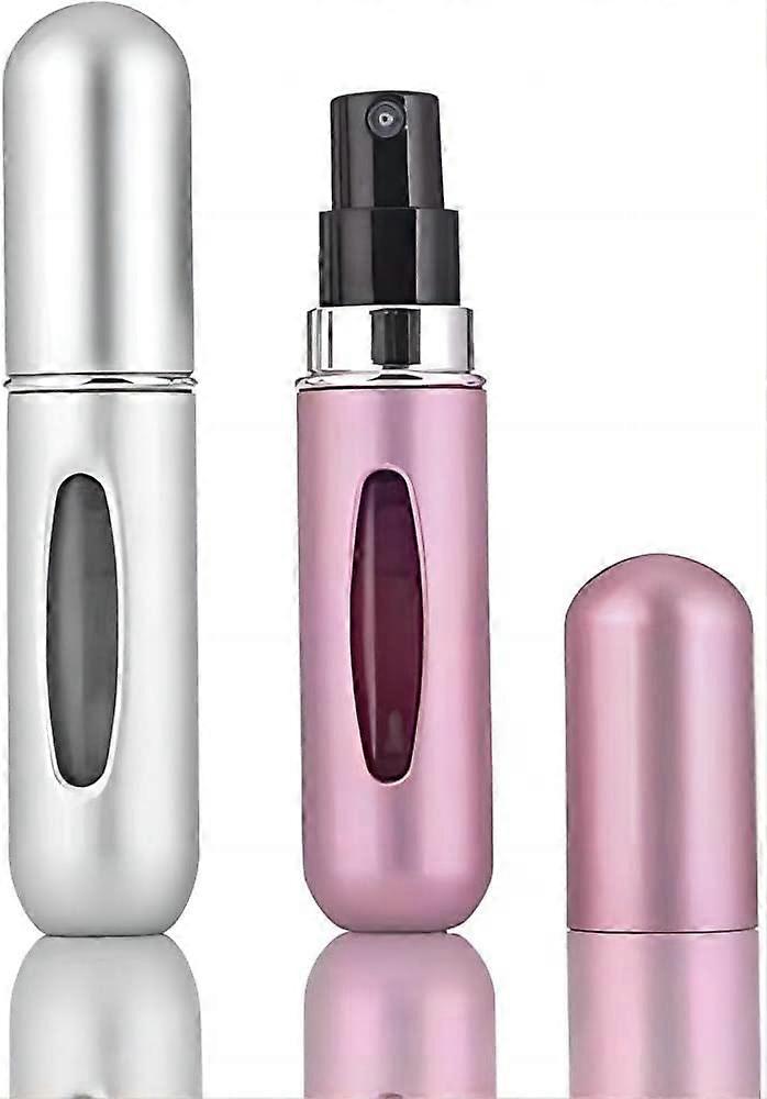 5ml Bouteille Vaporisateur de Parfum de Sac Vide Rechargeable, Mini Atomiseur Rutilisable, Voyage Bouteille Vaporisateur de Poche Portable