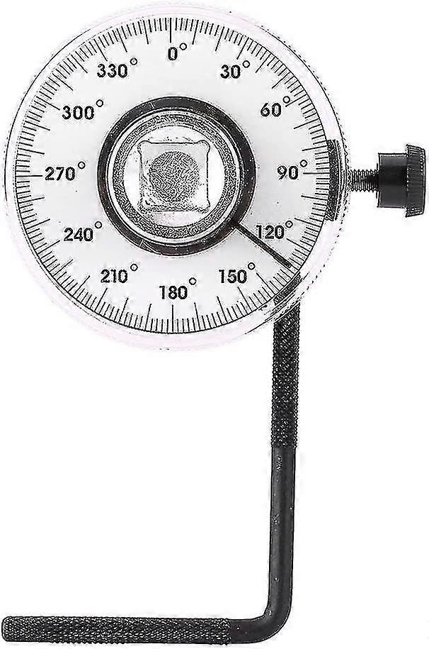 Torque angle gauge, torque gauge, 1/2 inch 360 degree angle gauge
