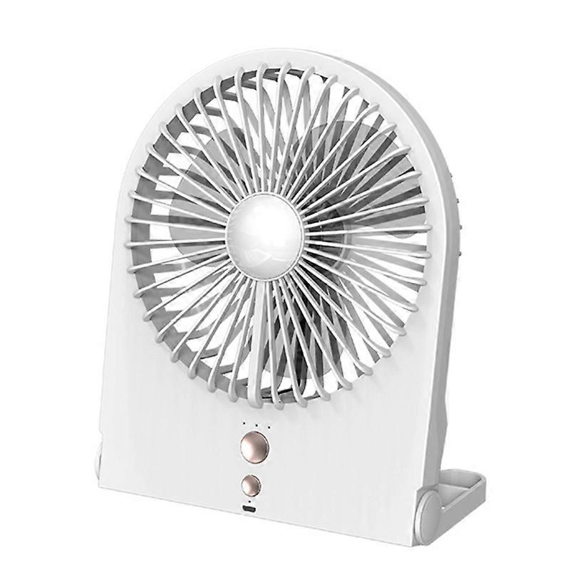 Mehrzweck-Mini-Tischventilator, wiederaufladbarer Akku-Mini-Tischventilator, starker Wind