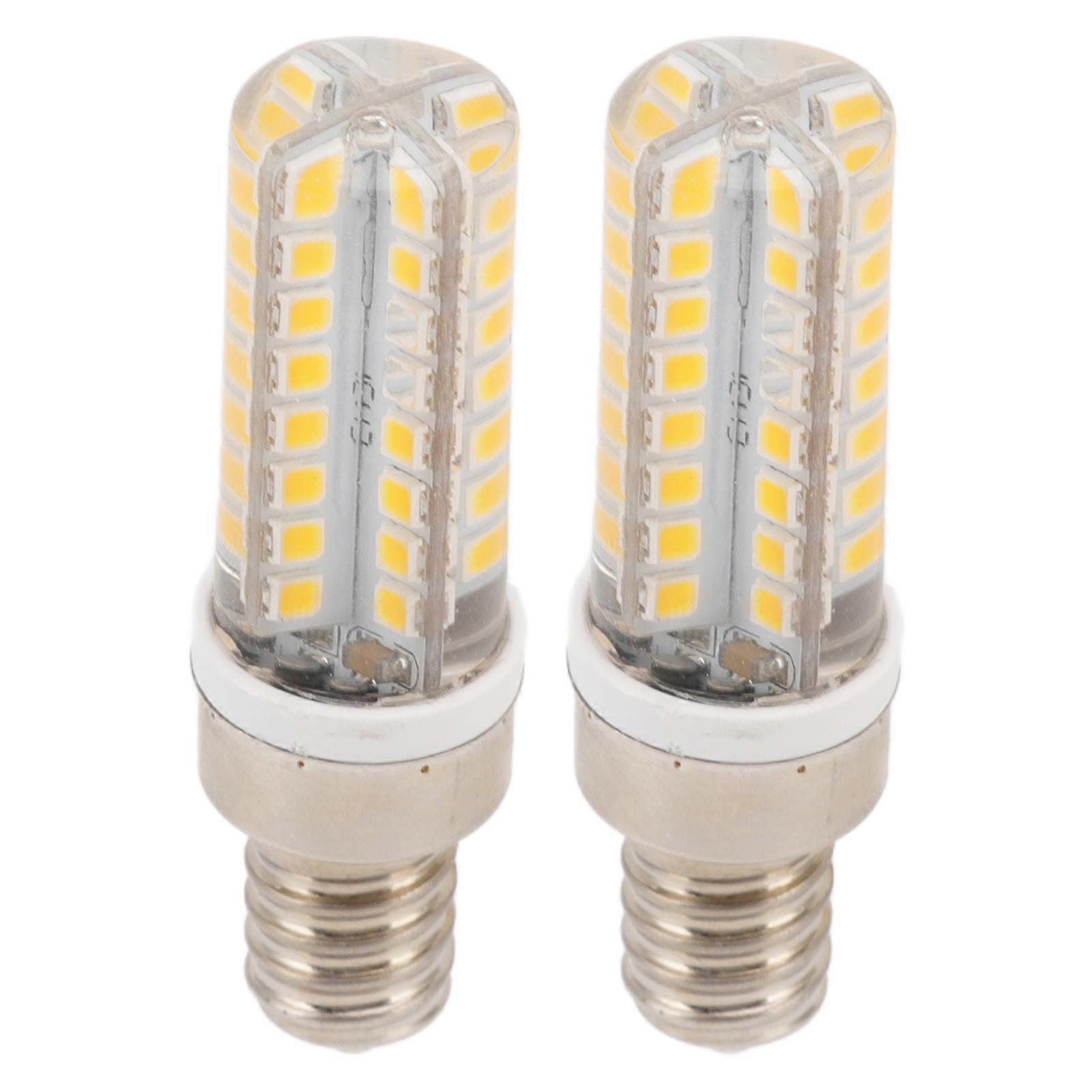 E14 LED Corn Bulb 5W 230V Warm White Light 64LEDs - 2 Pack