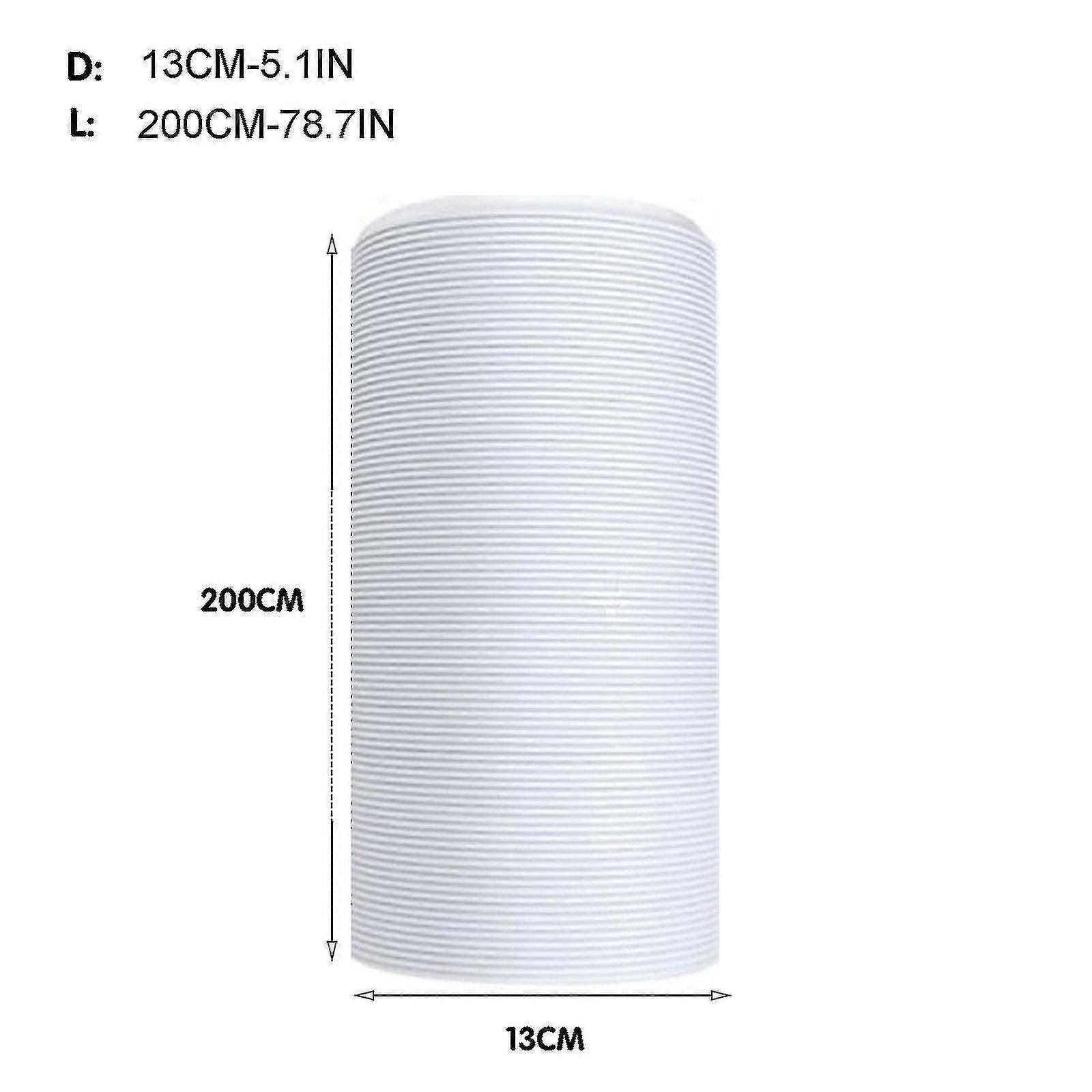 Mobile Air Conditioner Telescopic Heat Exhaust Pipe Diameter 130mm