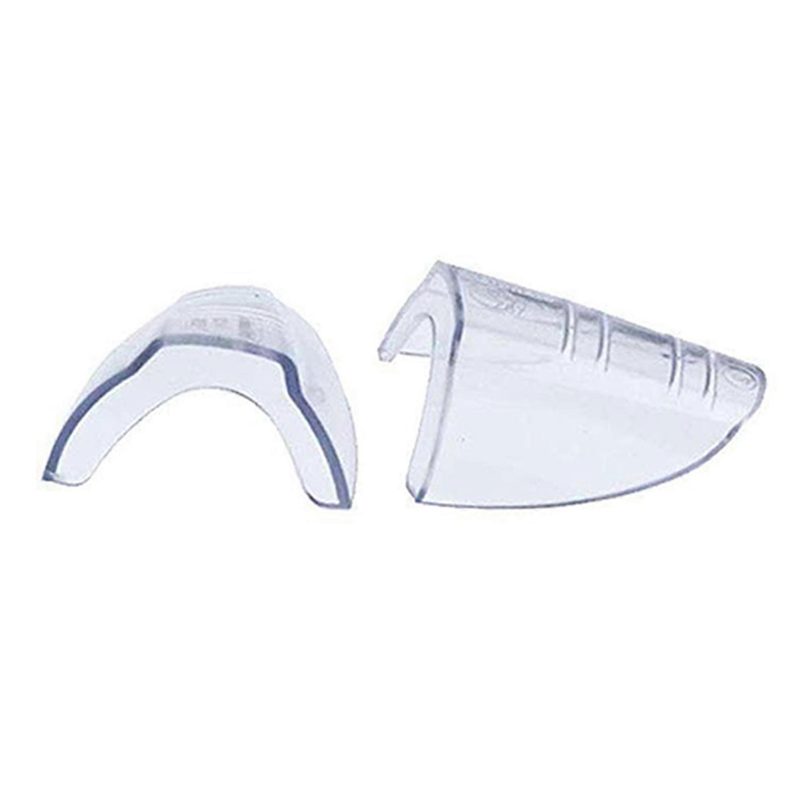 2 قطع نظارات جانبية الحرس البلاستيك البلاستيك مساعد نظارات واقية للحياة اليومية