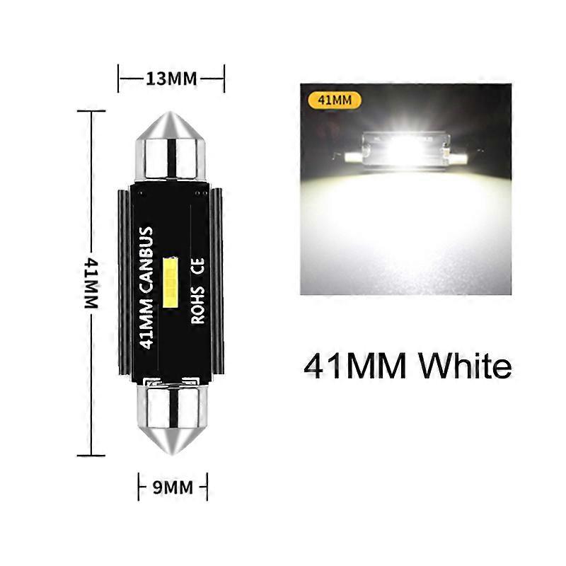 10PCS Signal Lamp C5W LED CSP 1860 1SMD Canbus Bulb 31mm 36mm 39mm 41mm Festoon car light C10W LED Auto Interior Reading Dome car light