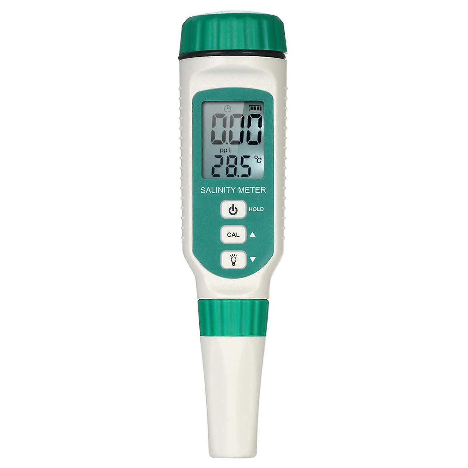 SMART SENSOR Salinity Meter Handheld ATC Salinometer Halometer Salt Gauge Salty Brine Meter Seawater Salinity Refractometer