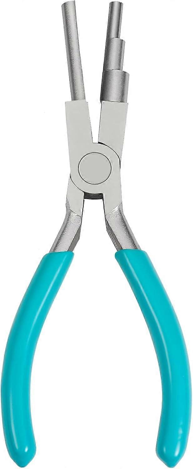 Carbon Steel Wire Wrapping Pliers 3-Step Wire Looping Tool Bail Making Pliers for Jewelry Wire Wrapping and Jump Ring Forming DIY