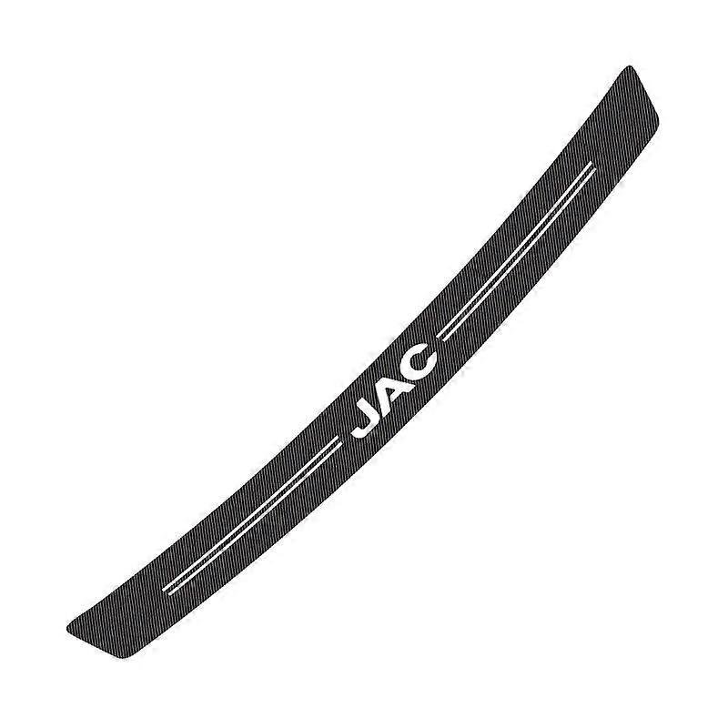 Car Rear Bumper Anti Scrach Sticker For JAC Refine J3 J2 S5 J5 J6 J4 Vapour S2 Auto Accessories Carbon Fiber Car Trunk Decal Vehicle Decor Accessory S