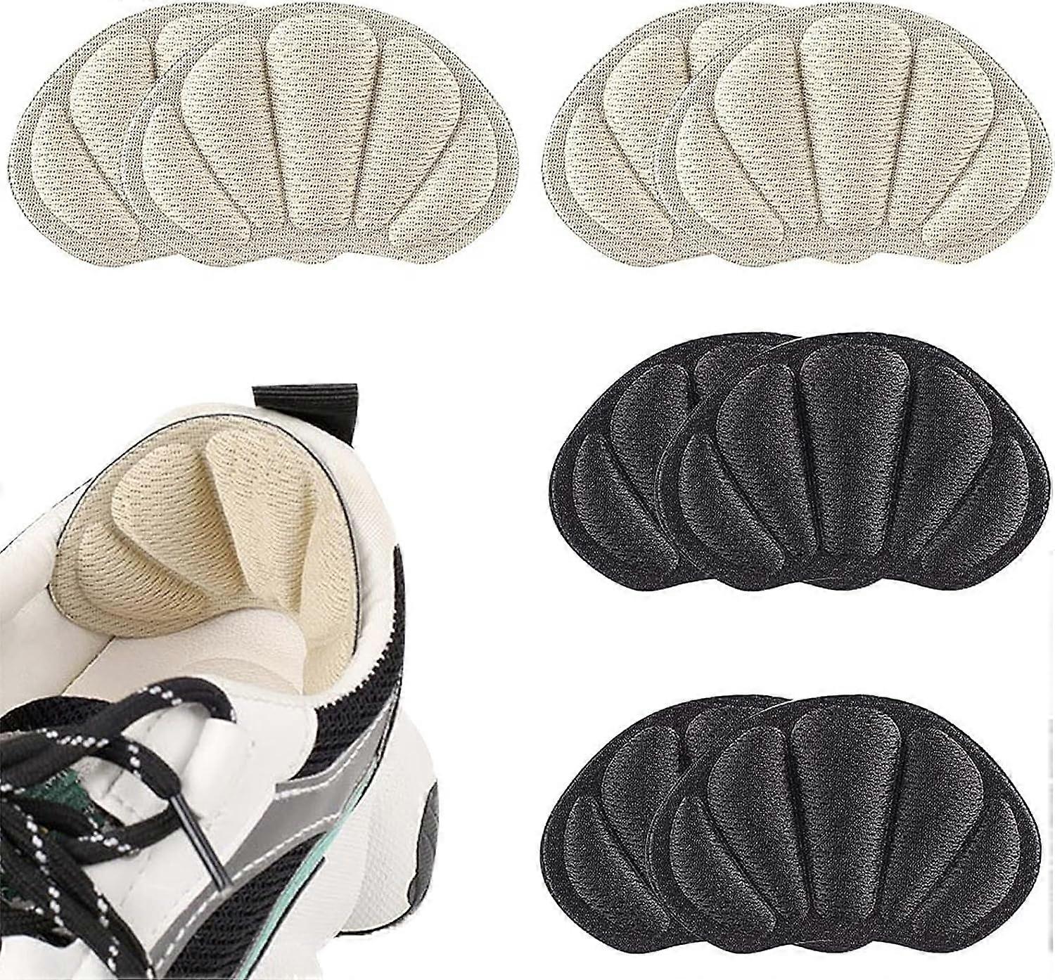 4 Pairs Heel Pads, Self-adhesive Non-Slip Heel Protectors, Comfort Heel Pad Heel Cushion to Prevent Chafing and Blisters