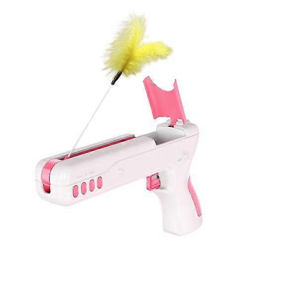 Funny Interactive Cat Toy With Feather