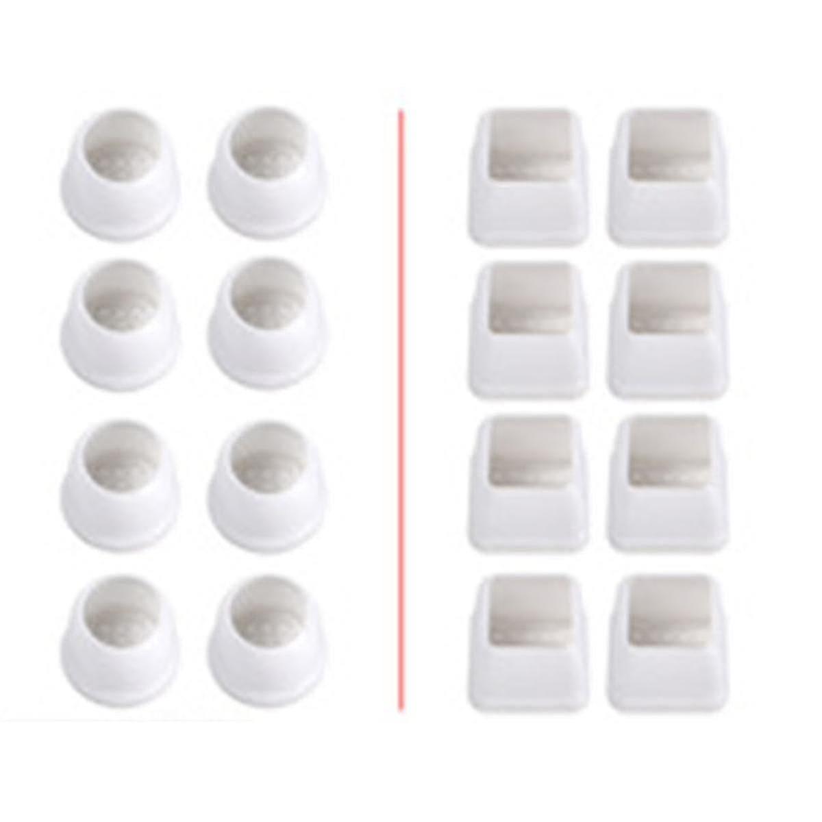 Protecteurs de sol de jambe de chaise en silicone