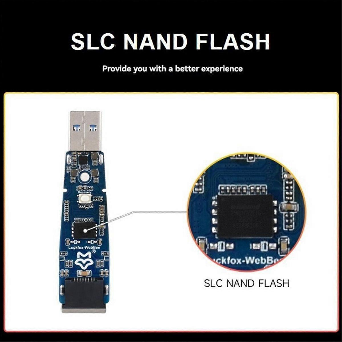 WebBee RV1103 Linux Development Board with Case and Flash RJ45 Ethernet PHY A7 RISC-V 64MB