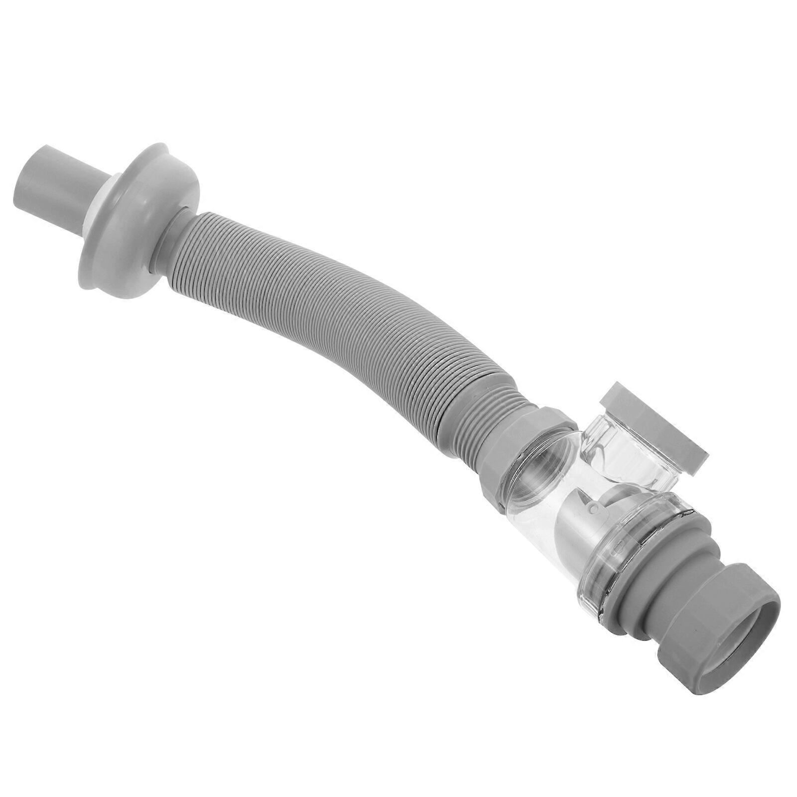 Basseng Avfall Drainer Pipe Kjøkken Baderom Vask Avløpsrør Plast servant Pipe