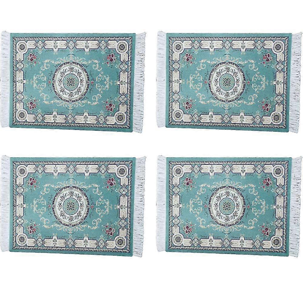 Teppich Tisch Untersetzer | Oriental Design Stoff Teppich Trinkmatten, Orientteppich Tischsets