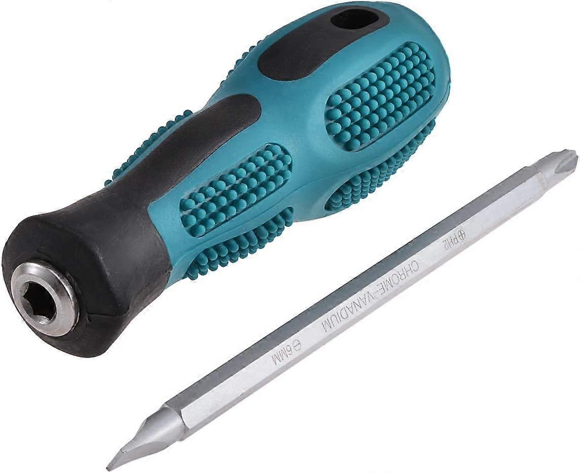 6mm Dual Purpose Flat Head Phillips Screwdriver 100mm Long Flat Head Phillips Screwdriver