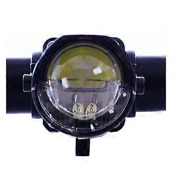 E-bike DC12-80V LED Luce Frontale Forcella Anteriore Manubrio Lampada Corno Scooter W / Staffa Bici Bicicletta Ciclismo Parti Accessori