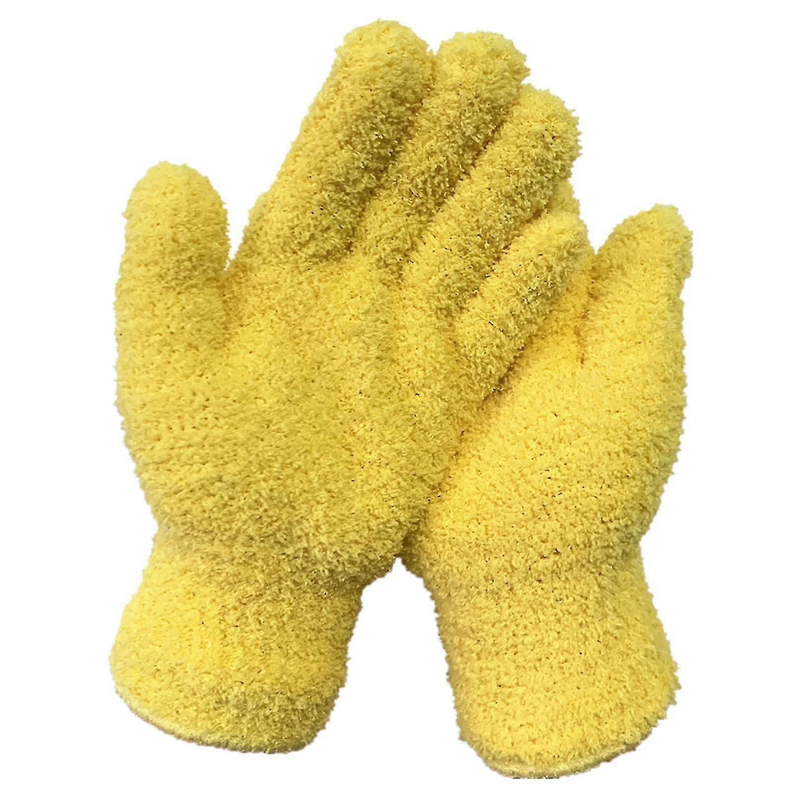 Microfiber Dusting Cleaning Glove Mitt Car Window Dust Remover Tool Reusable New-MXBC