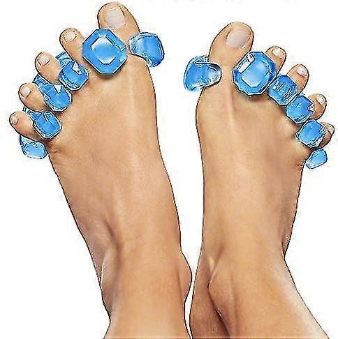 Toes Gems: Gel Toe Φορείο &; Toe Separator Tw