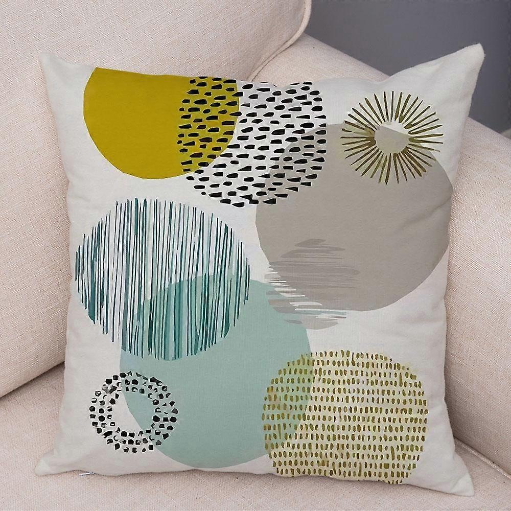 Print Pillowcase Sofa Cushion Cover Design Style -548