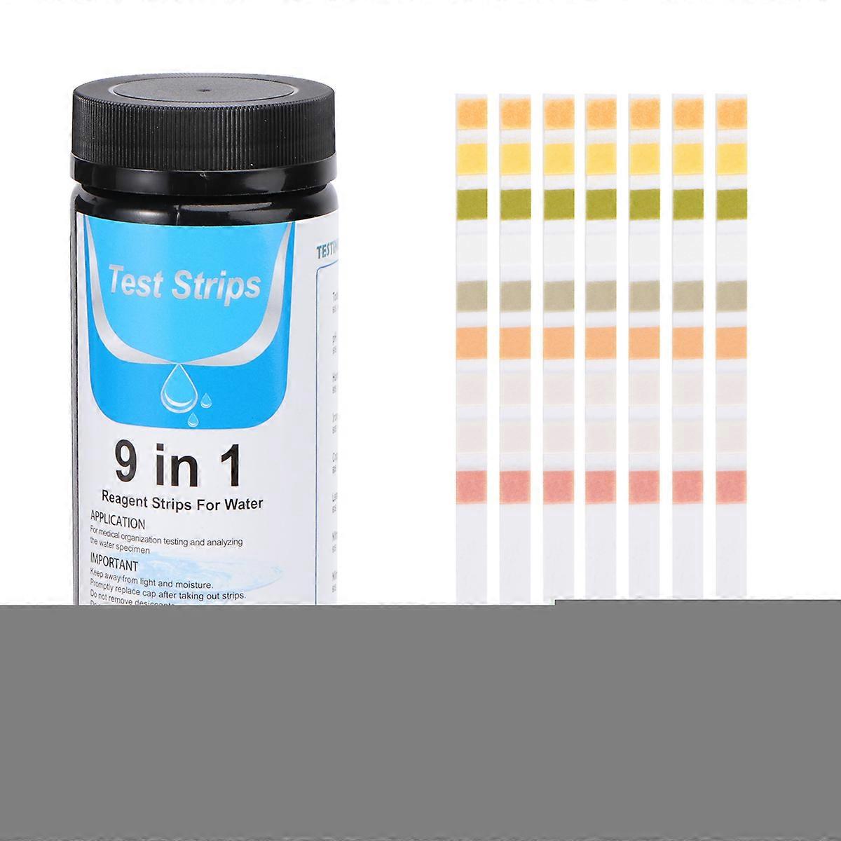 50 Pcs Spa Tub Spa Test Strips Ph Testing Strip Pool Salt Tester Water Quality Test Strip Pond Test Strips