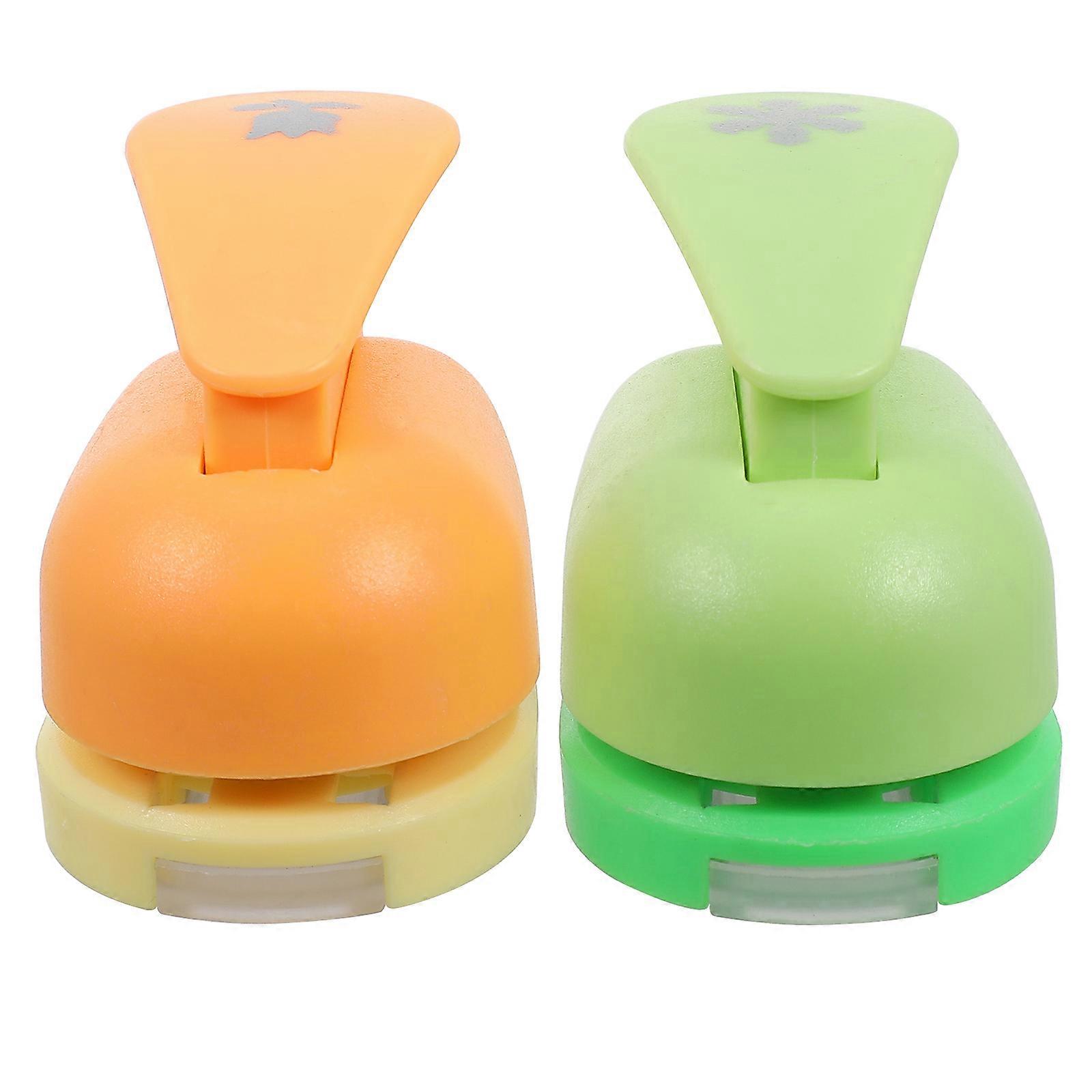 2Pcs DIY Crafts Hole Punch Paper Puncher Practical Hole Puncher Scrap-booking Paper Punch