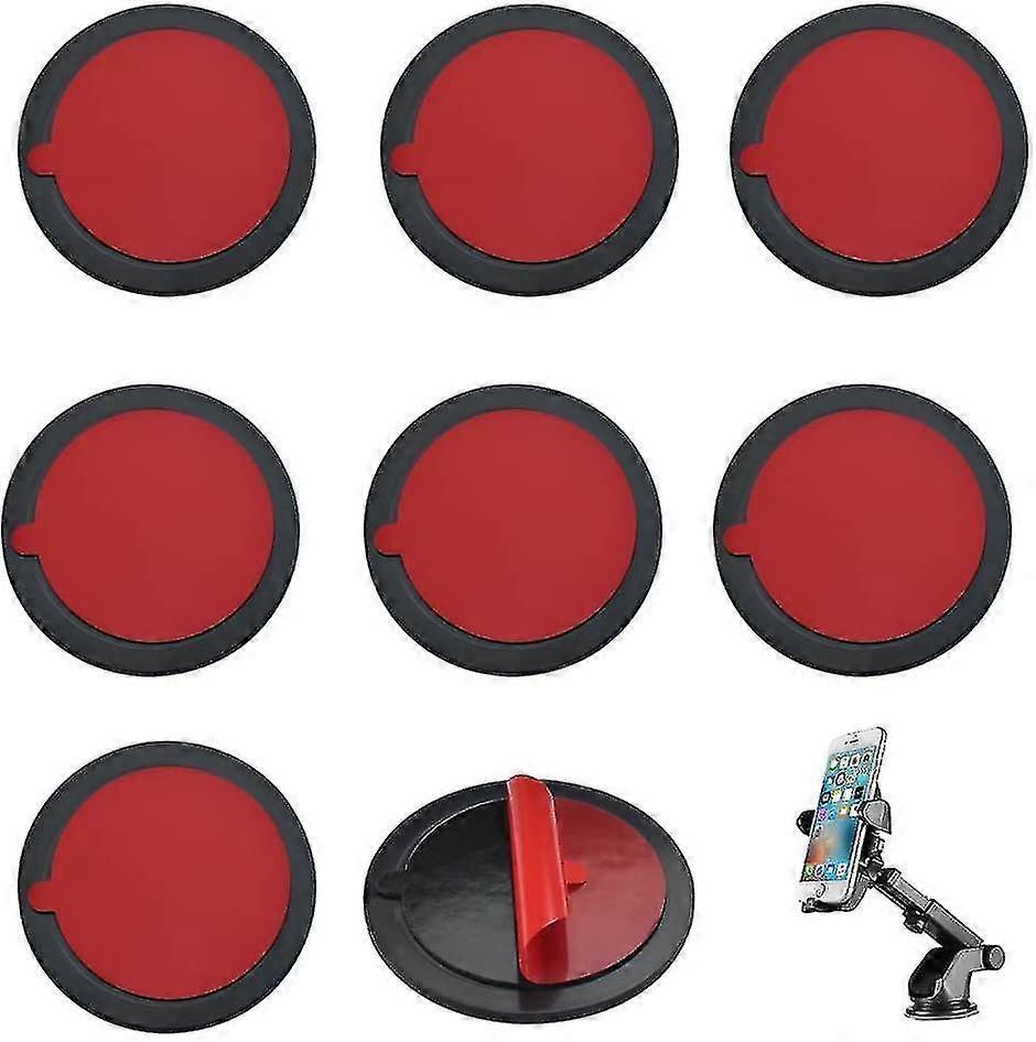 8 stk gps montering lim montering plater for dashbord bil gps montering lim plate