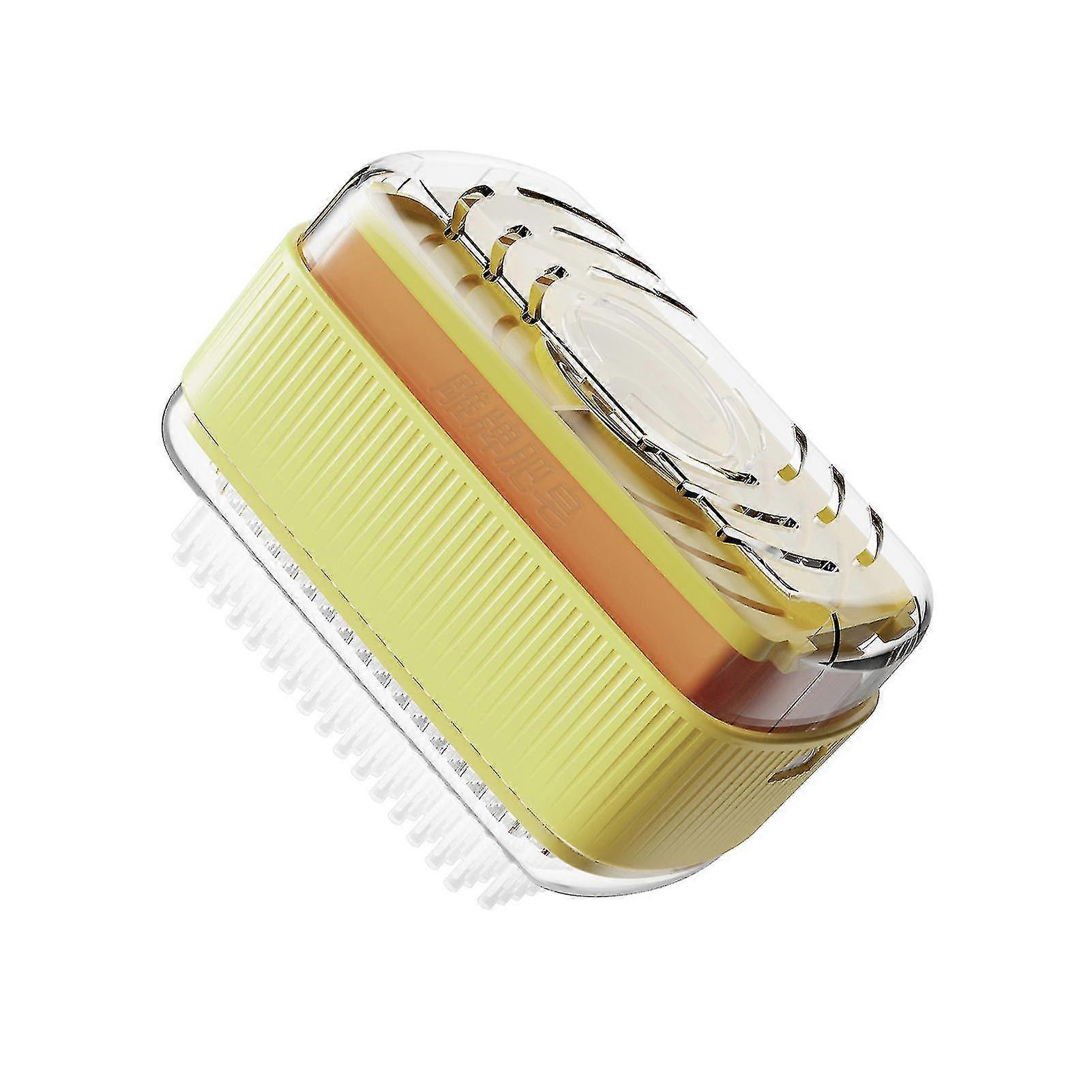 Multifunctional Soap Bubble Box With Laundry Brush Free Hand Rubbing Roller Box