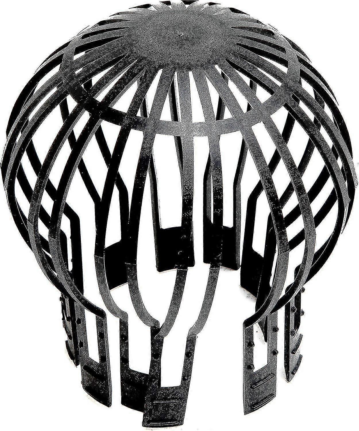 4pcs Flexible Plastic Gutter Guards, Keep Gutters Unclogged