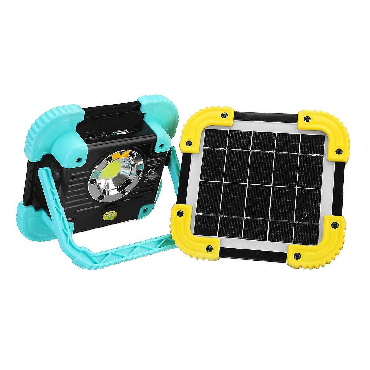 Portable Led Work Light Usb Rechargeable 360adjustable Flashlight W/ Light Bulb