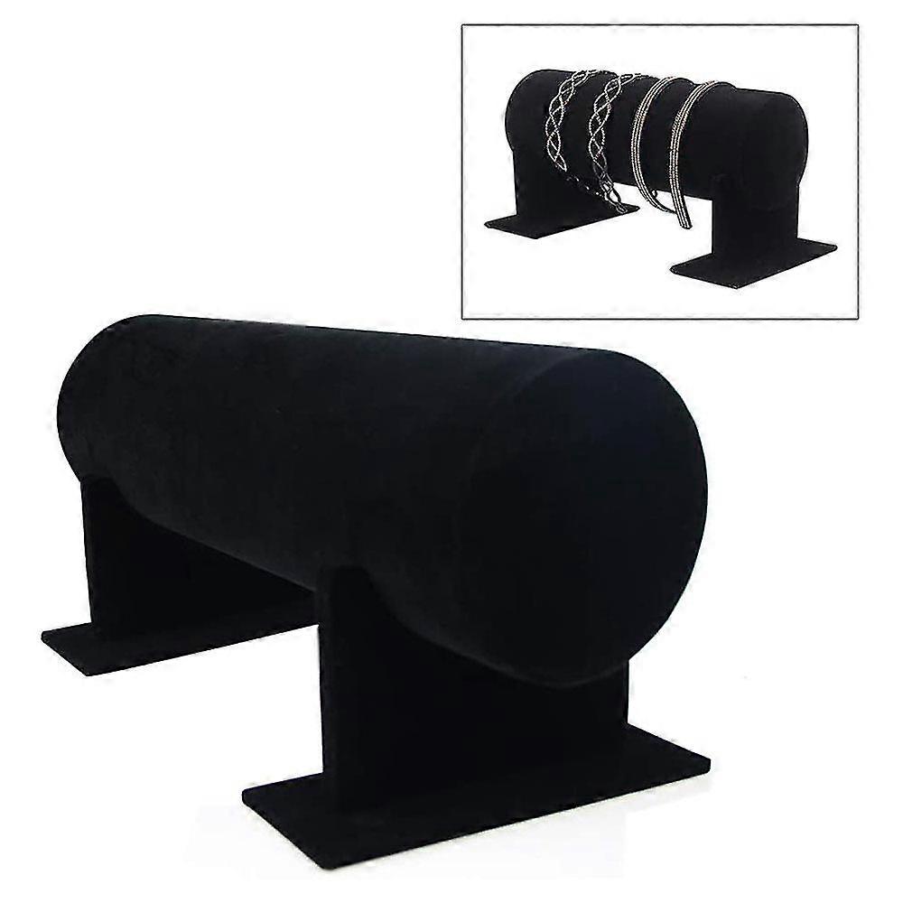 Sunrain Velvet Avtagbart Pannband Hårbåge Hårband Hårlåshållare Display Stand Rack Arrangör Hårnål Smycken Display Stand