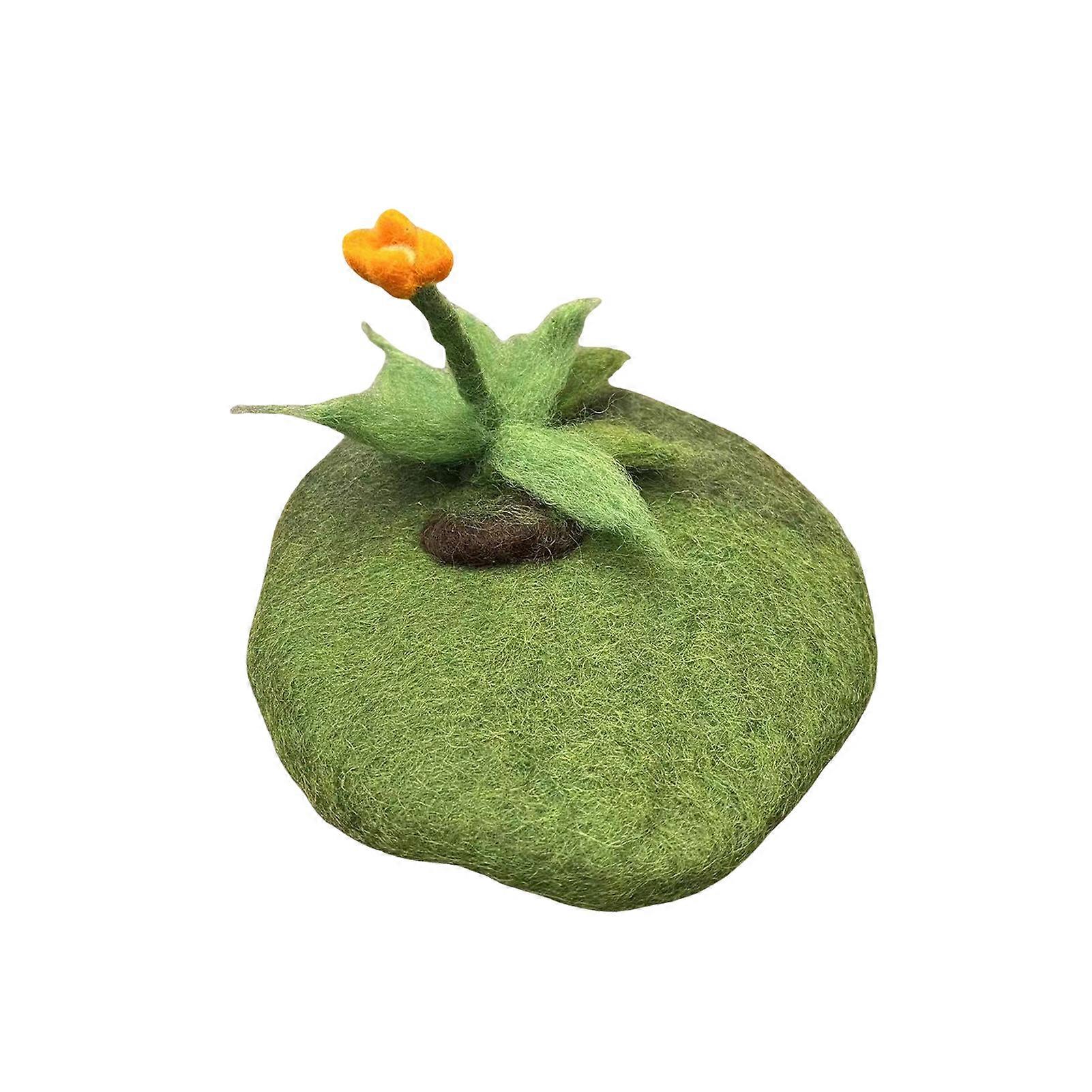 Felt Coasters Handmade Absorbent Table Coasters Heat Resistant Trivet Pads Thick Square Decorative Drink Mats