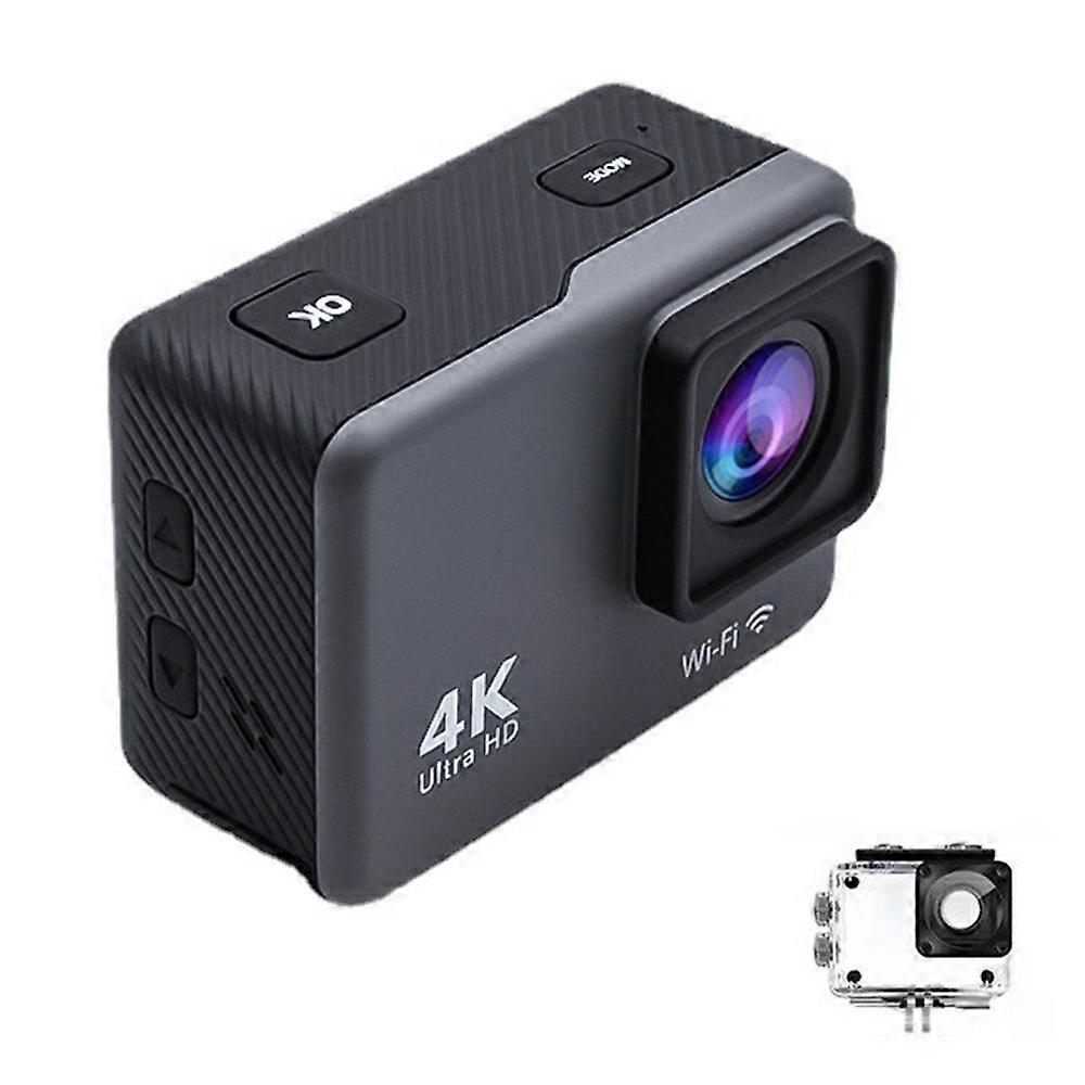 Type B F300AB-R 2 Inch 4K WiFi Action Camera HD Touch Screen 30m Underwater Camera