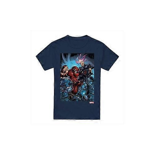 Marvel Mens X-Men Destroy Juggernaut T-Shirt