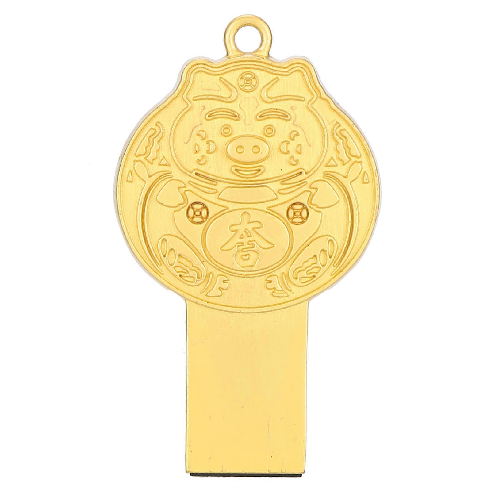 128GB Waterproof Metal USB 2.0 U Disk: Reliable Data Transfer for All Devices