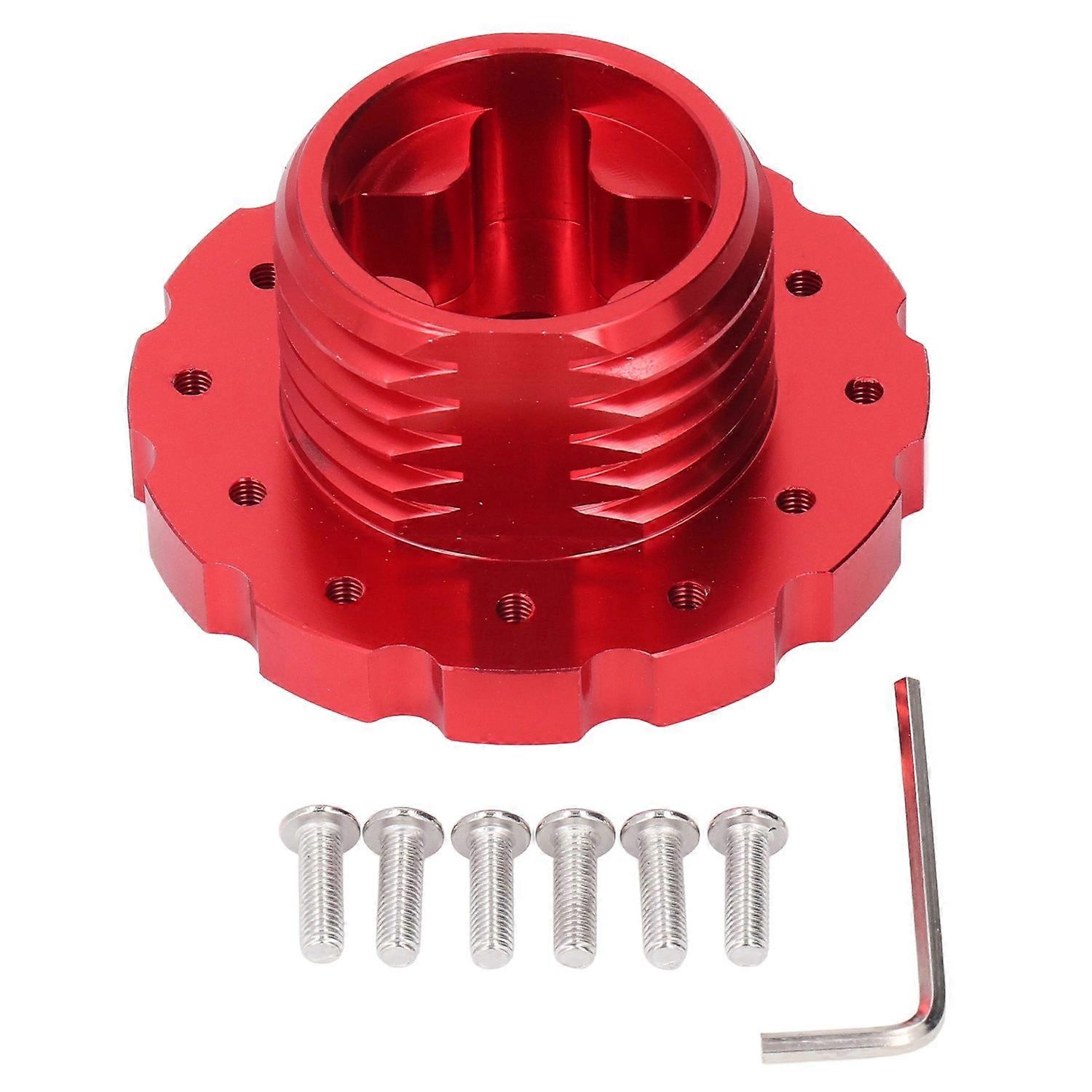 Gaming Steering Wheel Hub Adapter Easy to Install Stable Connection Racing Game Aluminum Alloy Wheel