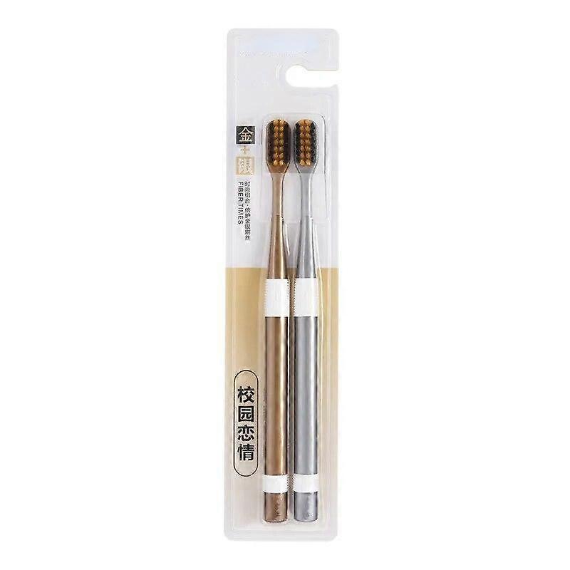 2Pcs/set Soft Toothbrush Small Head Toothbrushes Ultra Fine Bristles Dental Teeth Brushes Oral Cleaning Tool