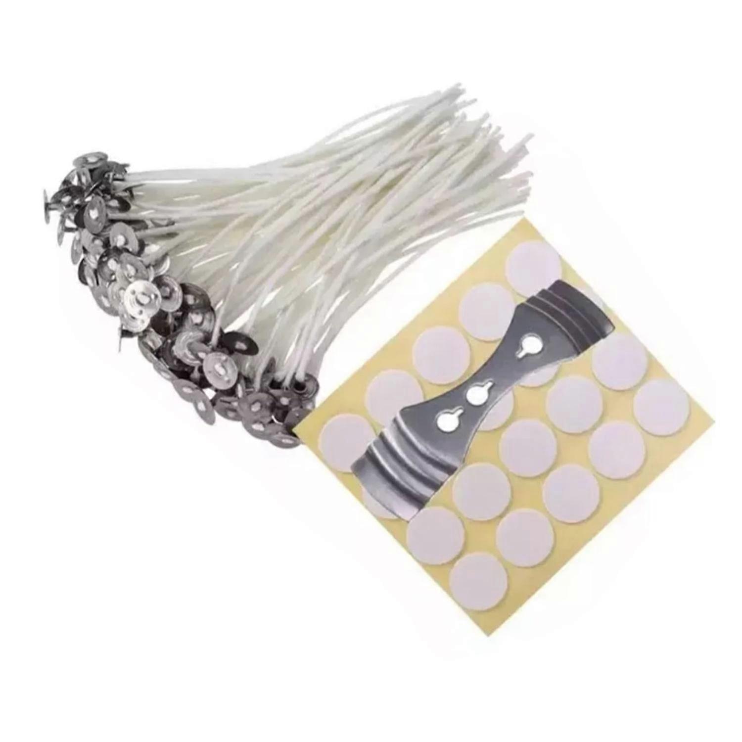 100PCS Candle Wick Cotton White Wax Candle Wick Ordinary Wax Candle Core DIY Craft Making