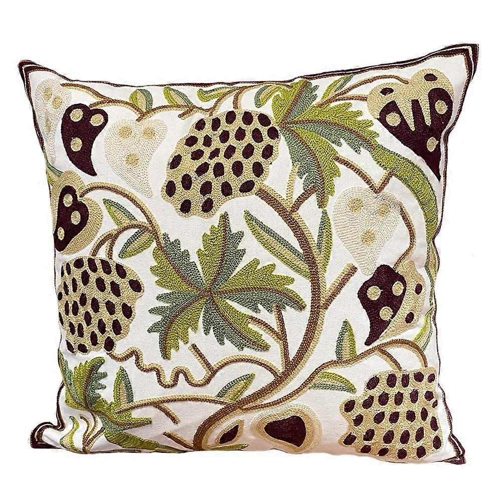 Boho Farmhouse Square Pillow Case for Couch Sofa