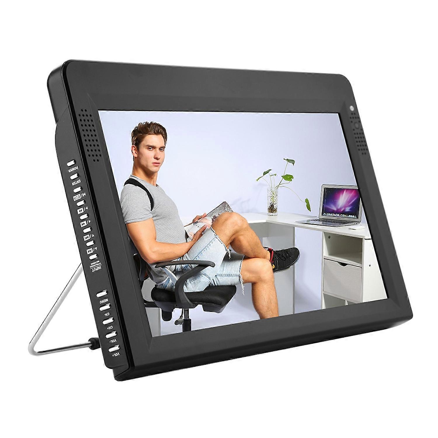 LEADSTAR Portable 12" 1080P DVB TFT LED HD Digital Analog Color TV Television AU Plug