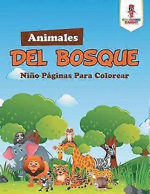 Animales Del Bosque Nio Pginas Para Colorear