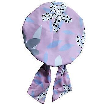 Elastic Quick Dry Water proof Shower Caps for Most Hair Types Elastic Band Fashionable Black and White Shower Caps  blue lemon