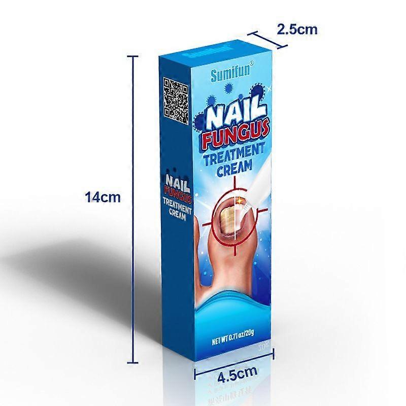 Traitement des champignons des ongles, Sumifun 20G Pâte de vernis à ongles Ongles gris Pommade douce pour l’élimination des ongles K10010