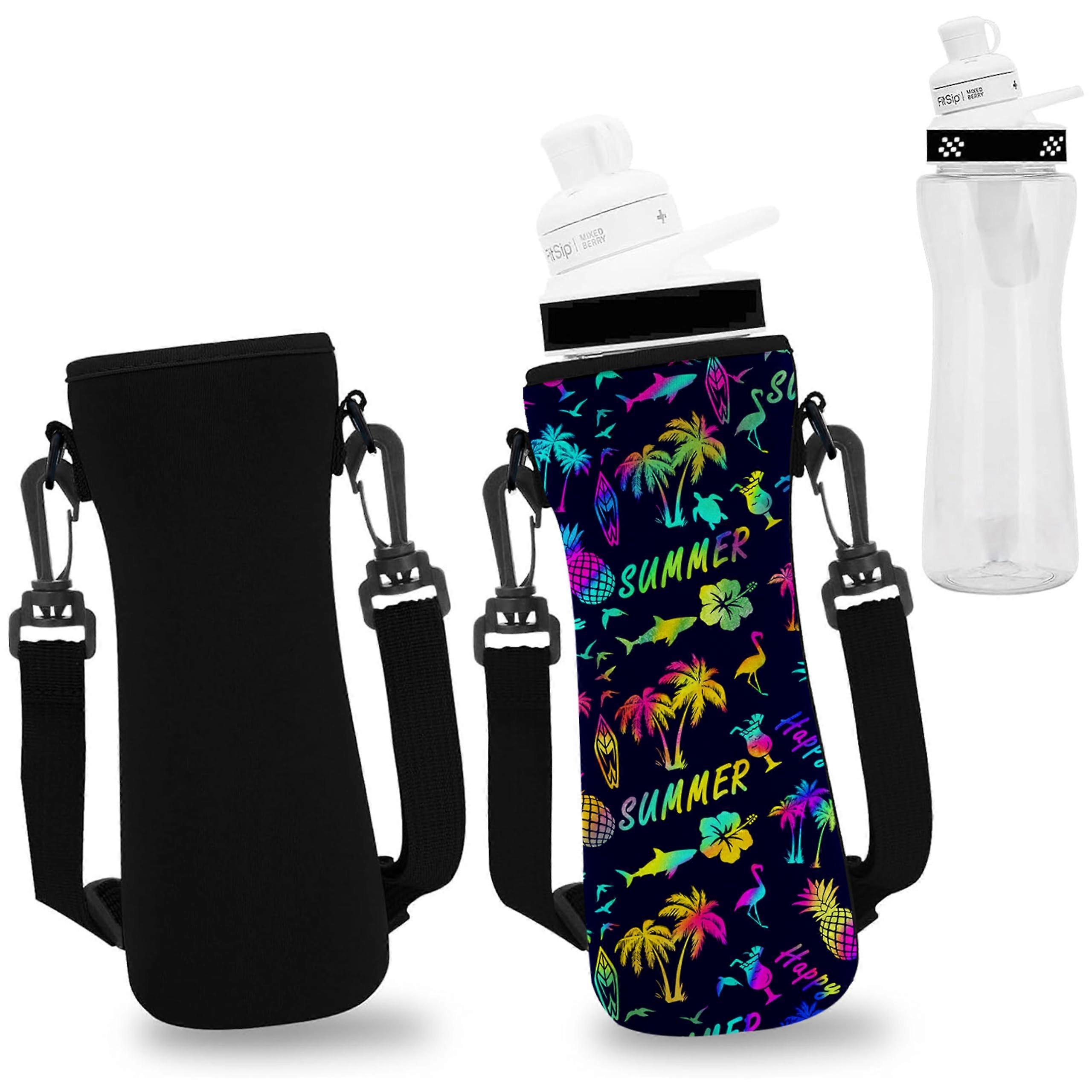 2 Pcs Neoprene Insulated Sleeve for 22 oz Bottles