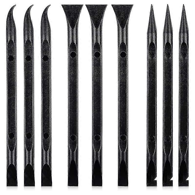 9 Pcs Plastic Scraper Tool Scratch Free Plastic Scraper Cleaning Pen Shaped Scraper Tool Multipurpo